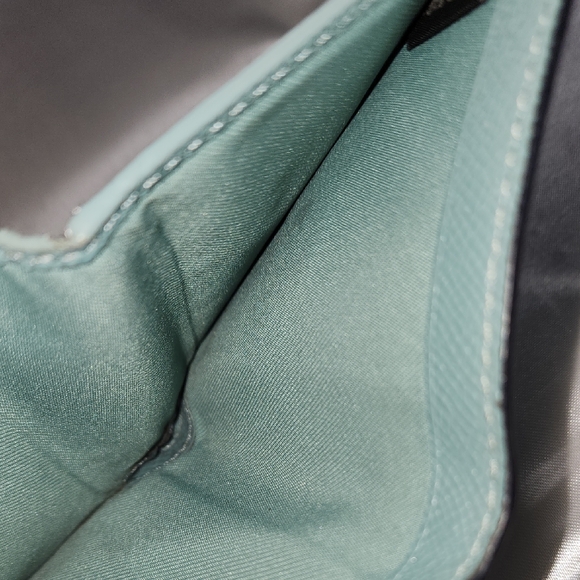 Coach Turquoise Leather Wallet - Picture 10 of 11
